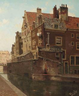 Tinus de Jongh - Grimnessesluis, Amsterdam