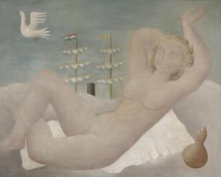 Tinus van Doorn - Reclining nude