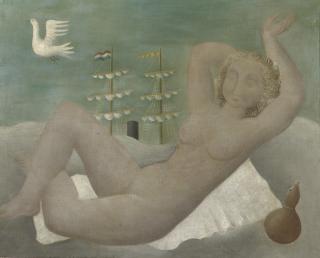 Tinus van Doorn - Reclining nude