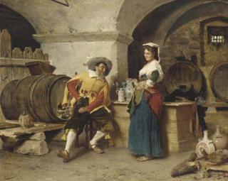 Tito Conti - In the Wine Cellar