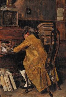 Tito Lessi - The moneylender