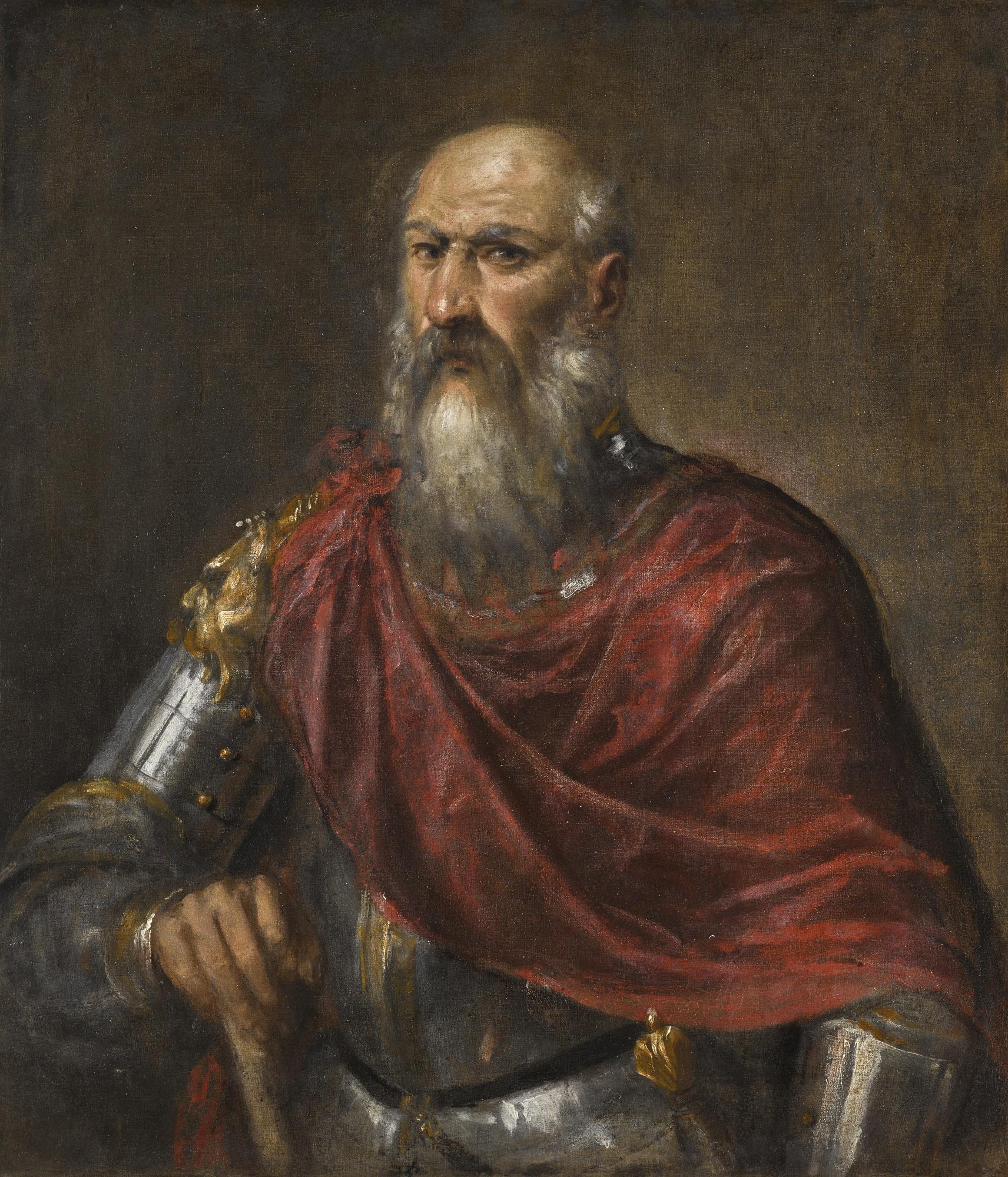 Tiziano Vecellio - Portrait Of A Venetian Admiral, Possibly Francesco Duodo