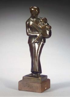 Tjipke Visser - Baboe met kind