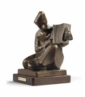 Tjipke Visser - Fisherman Playing The Accordeon