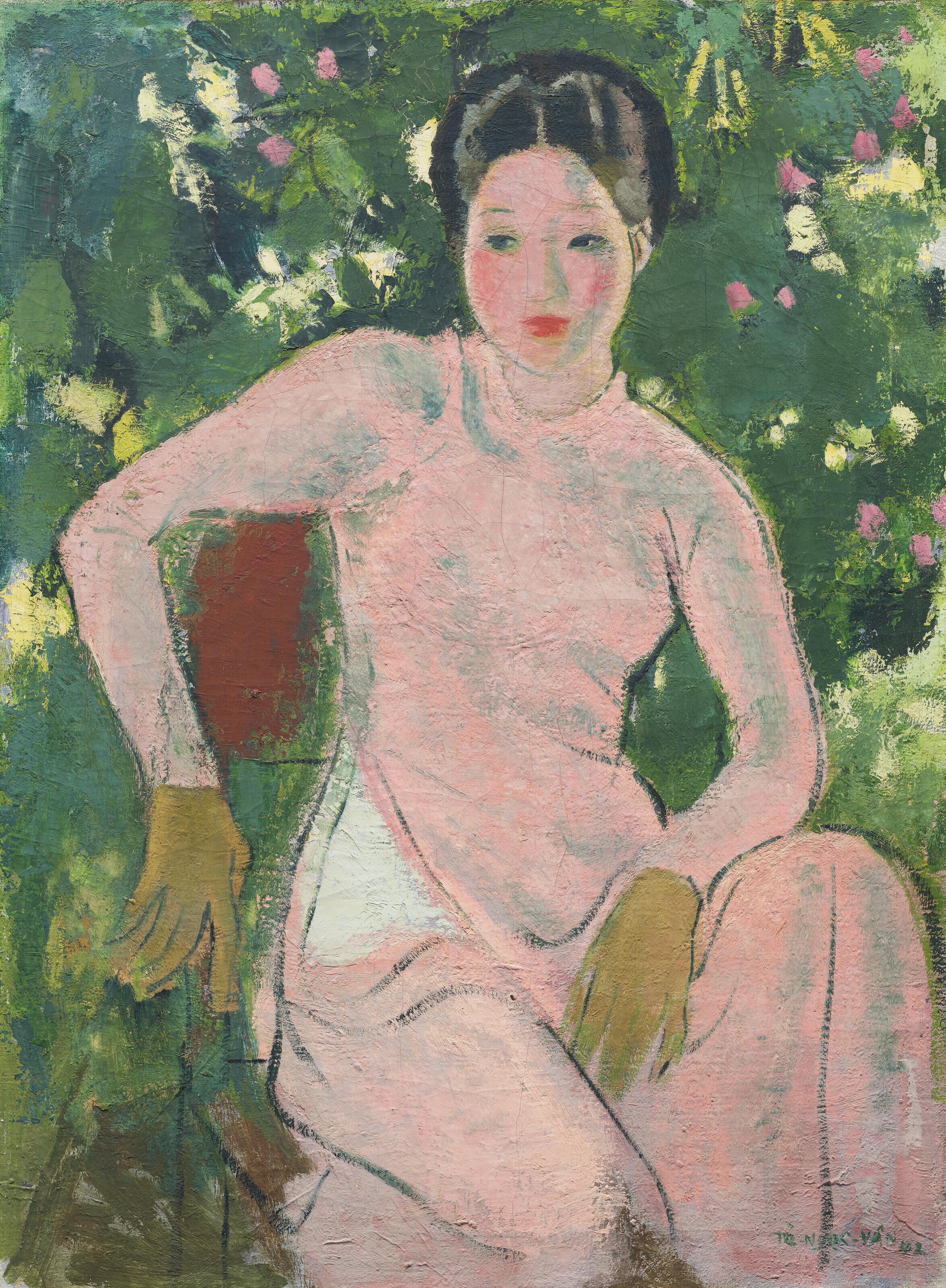 To Ngoc Van - Portrait de Jeune Femme (Portrait of a Young Woman)