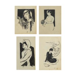 To Ngoc Van - Quatre dessins