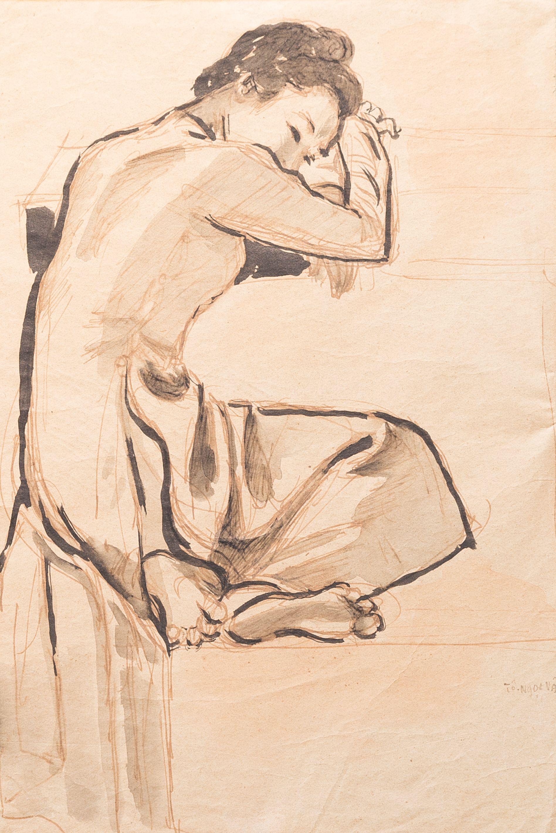 To Ngoc Van - Reclining Figure