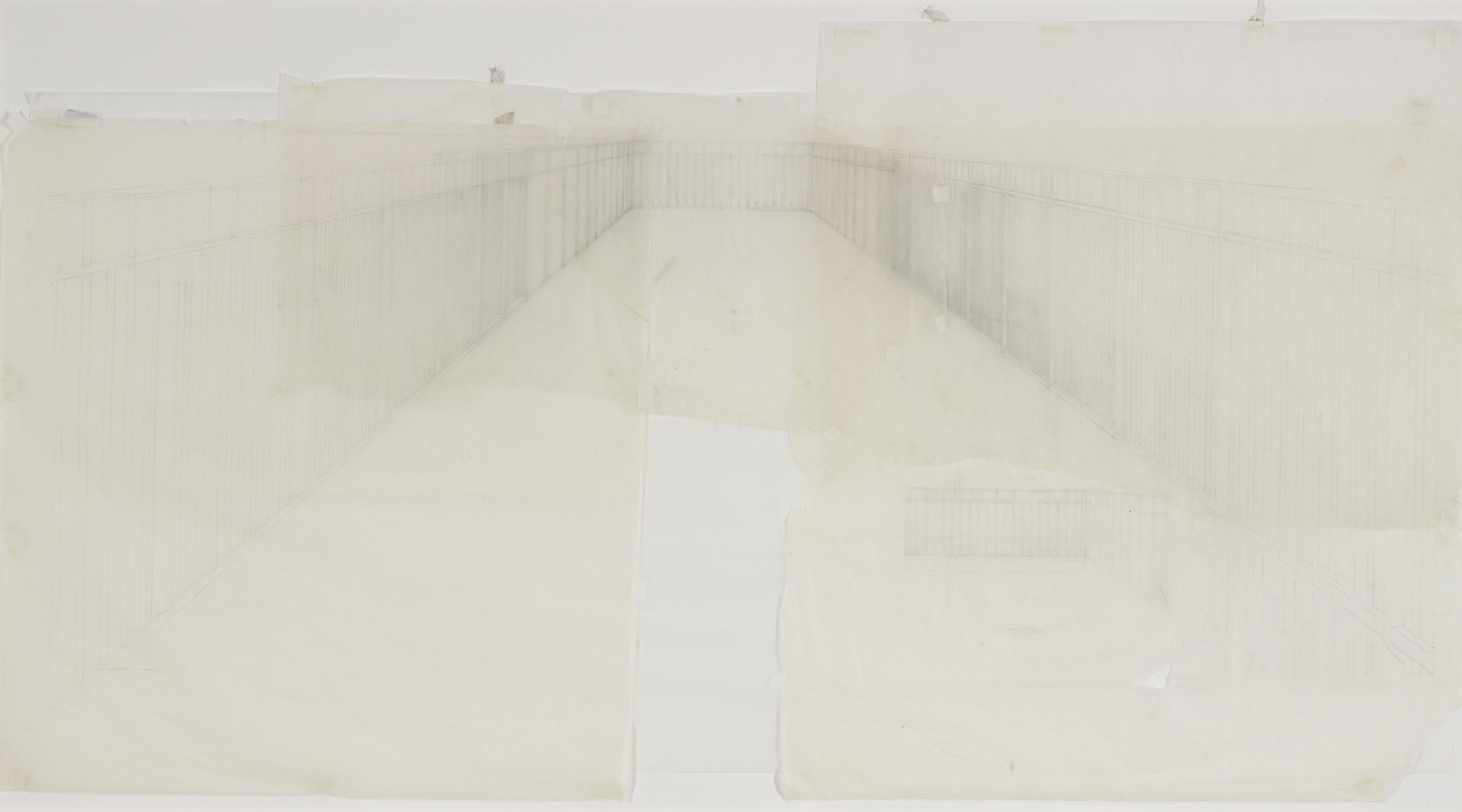 Toba Khedoori - Untitled (Working Drawing For Walkway)