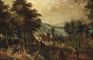 Tobias Verhaecht - A village Kermesse on St. George\'s Day