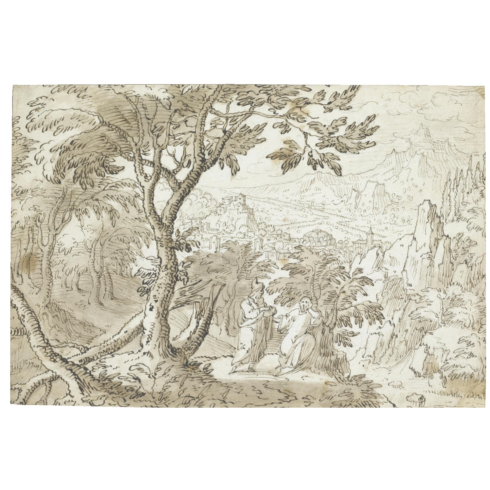 Tobias Verhaecht - The Tempation Of Christ In The Wilderness