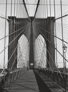 Todd Webb - Brooklyn Bridge, New York, 1946