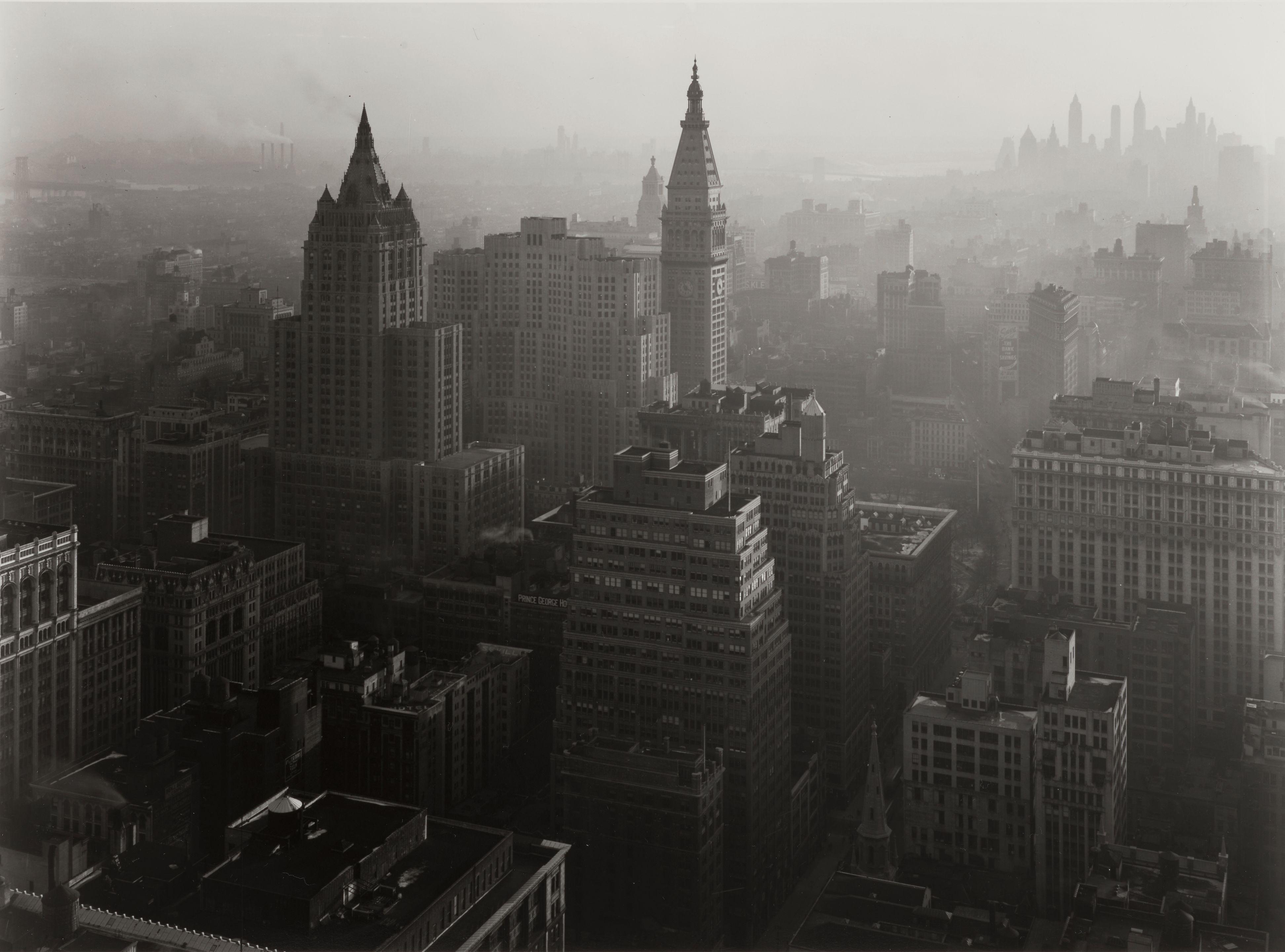 Todd Webb - New York From The Empire State Building (Night And Day)