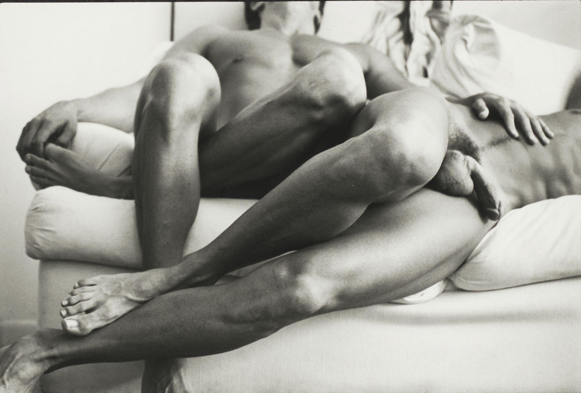 Tom Bianchi - Untitled (Male Nudes on Sofa)