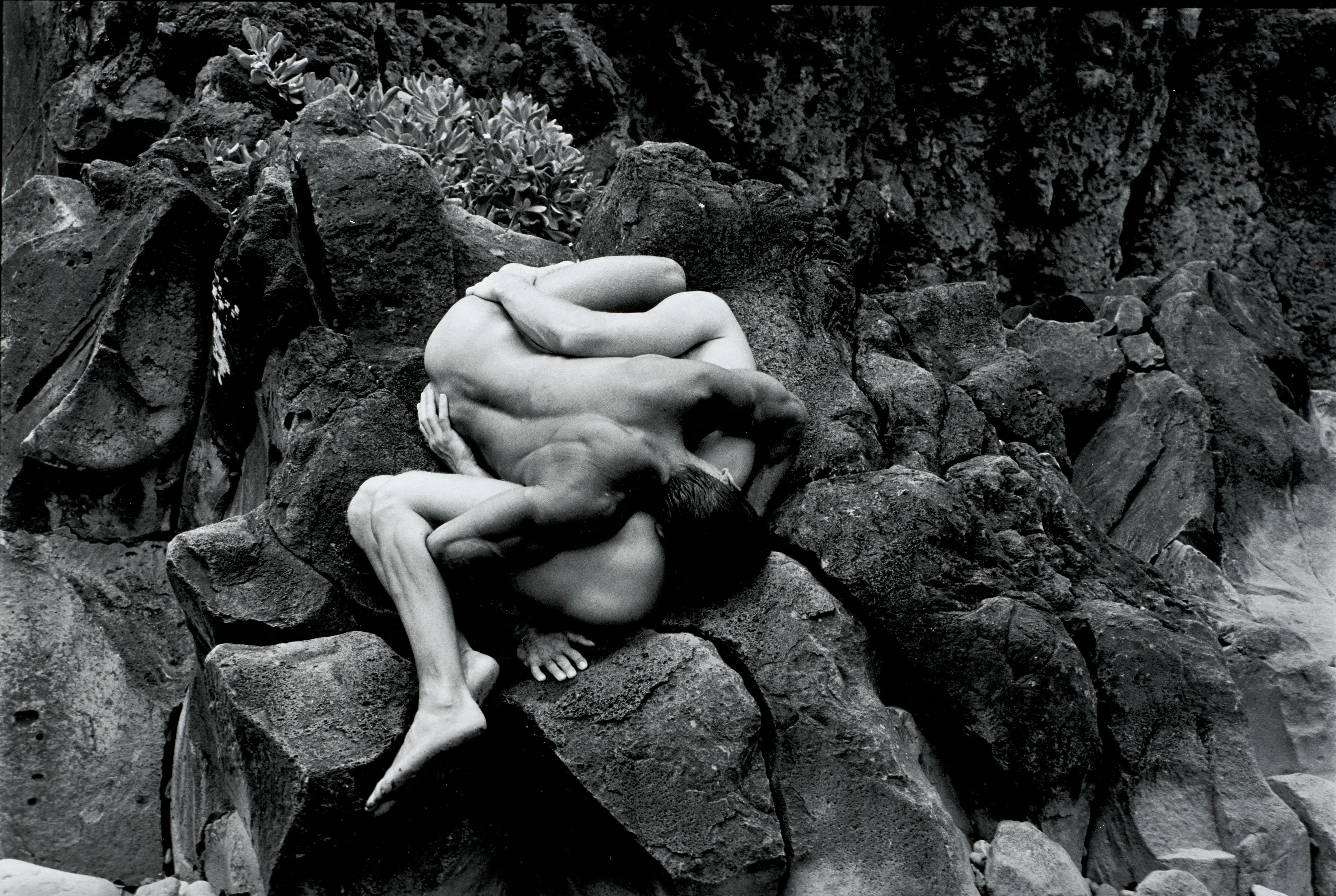 Tom Bianchi - Untitled (Two Nudes on Rocks)