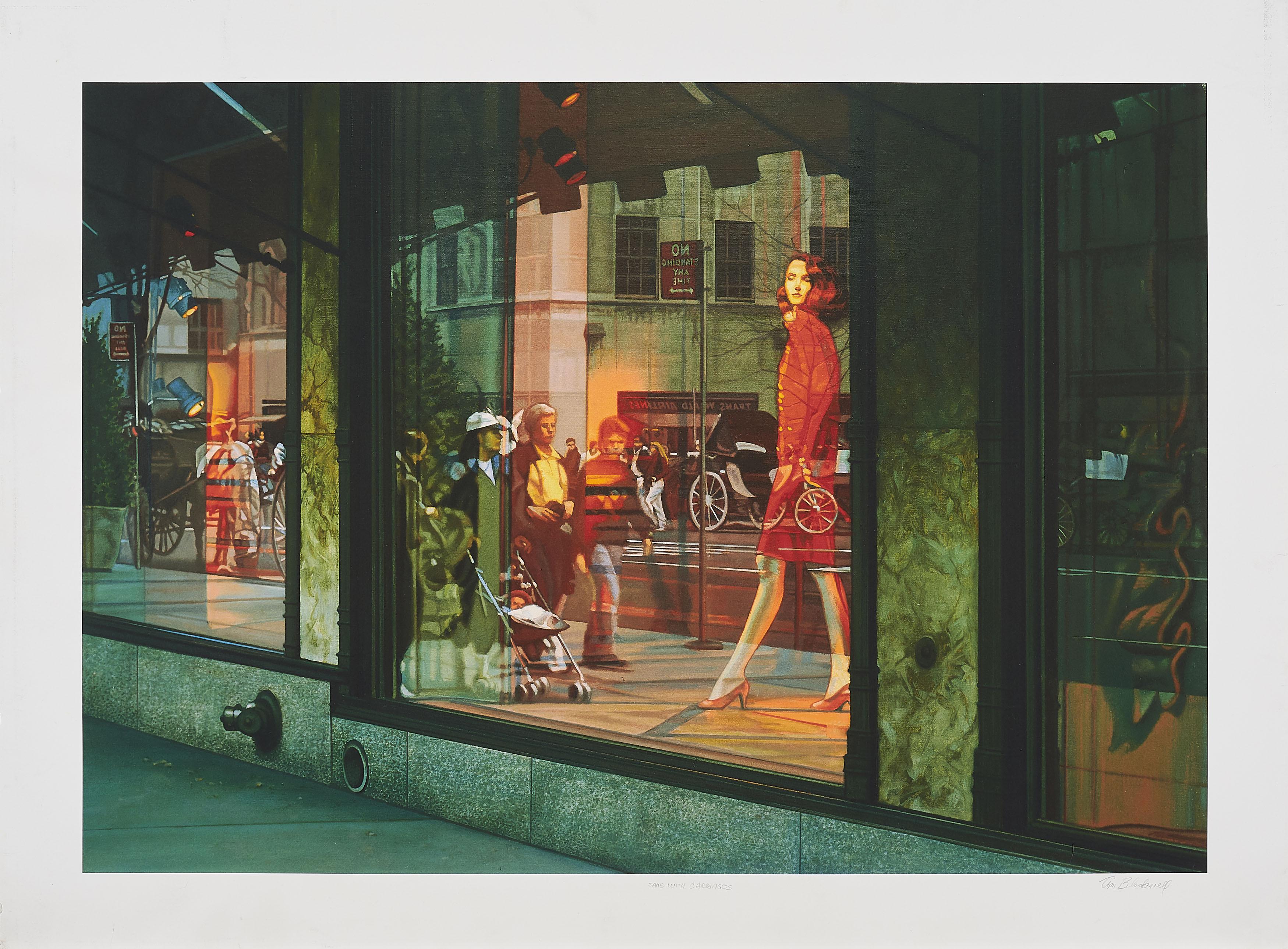 Tom Blackwell - Saks with Carriages.