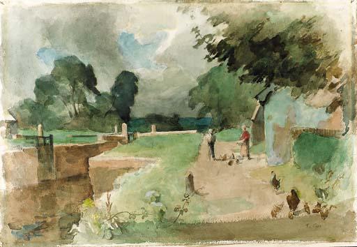 Tom Carr - Feeding the hens