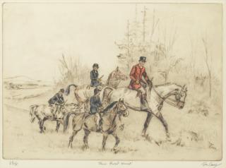 Tom Carr - Four hunting scenes