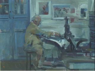 Tom Coates, R.W.S. - The College Technician