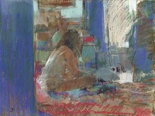 Tom Coates, R.W.S. - Workshop and Blue of Dinton