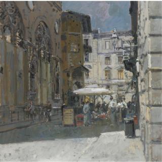 Tom Coates - Street Scene, Florence