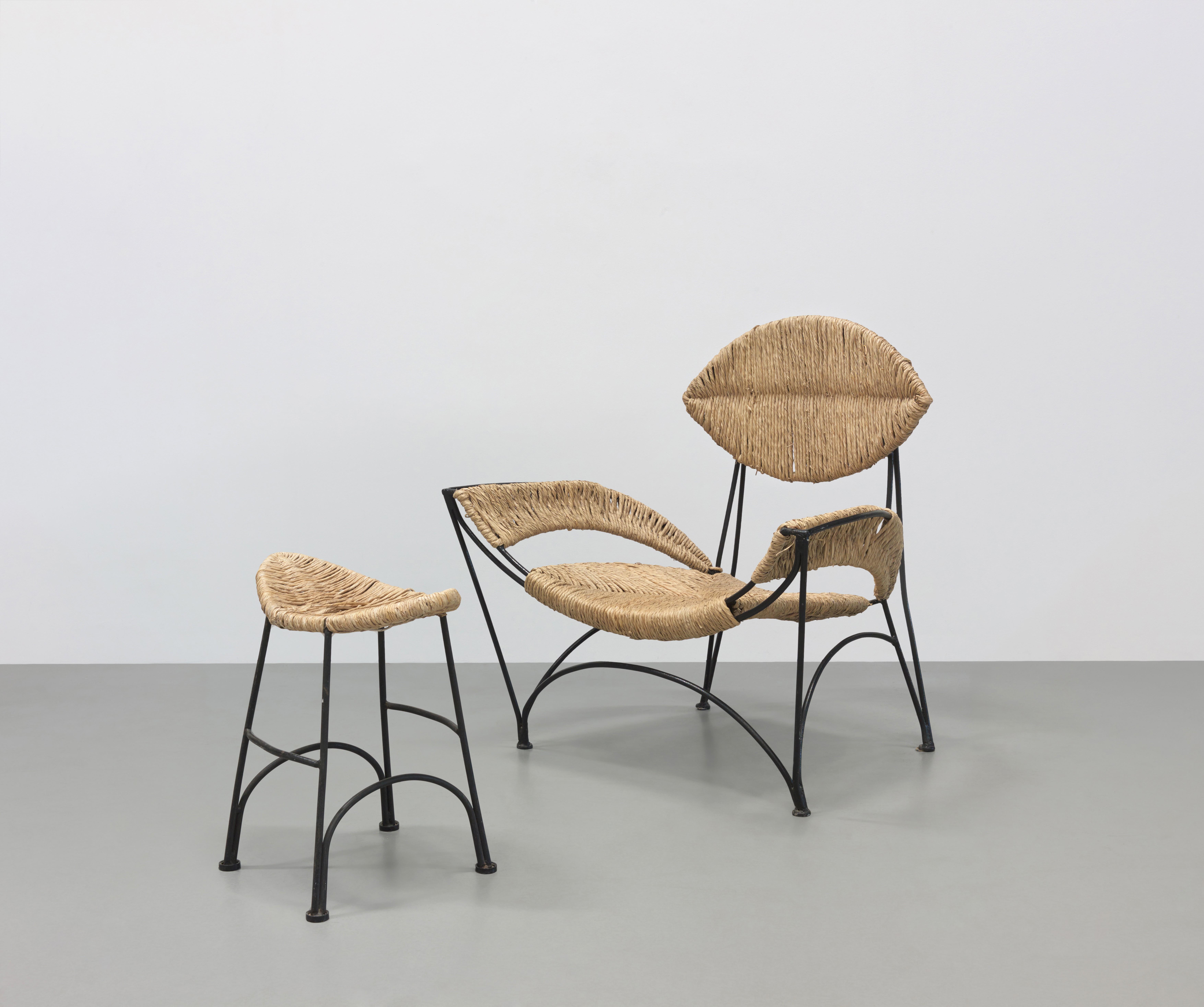 Tom Dixon - Fat Chair and ottoman