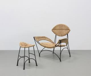 Tom Dixon - Fat Chair and ottoman