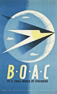 Tom Eckersley - B.O.A.C. Speedbird