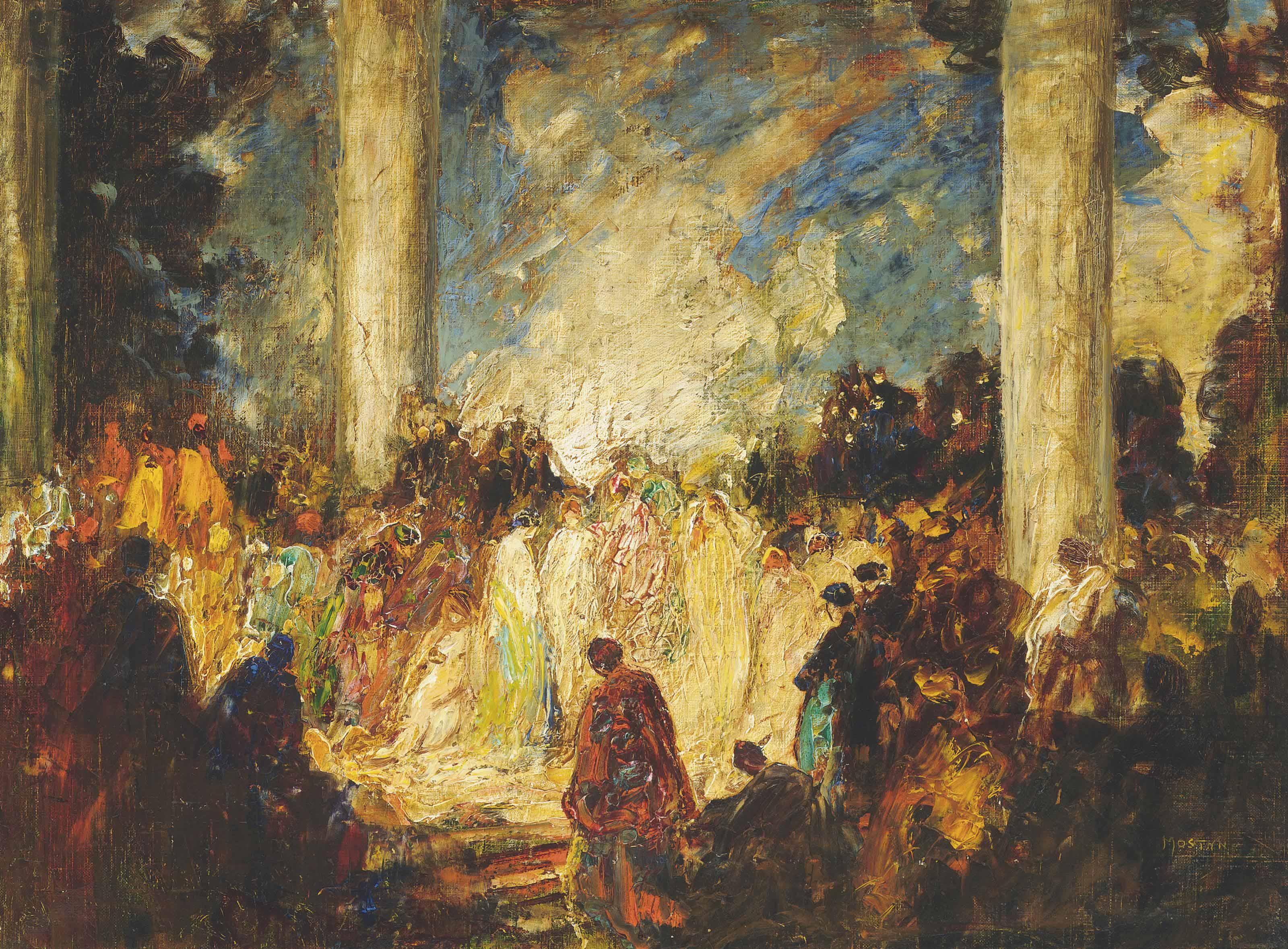 Tom Edwin Mostyn, R.B.A., R.O.I. - The Slave Market