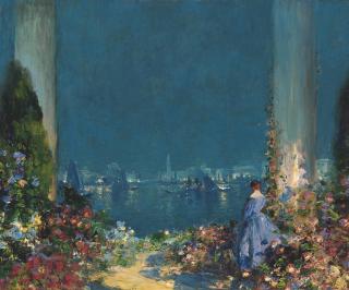 Tom Edwin Mostyn, R.O.I., R.W.A., R.C.A. - An Enchanted Evening, Venice