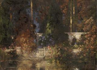 Tom Edwin Mostyn, R.O.I., R.W.A., R.C.A. - My master hath a garden