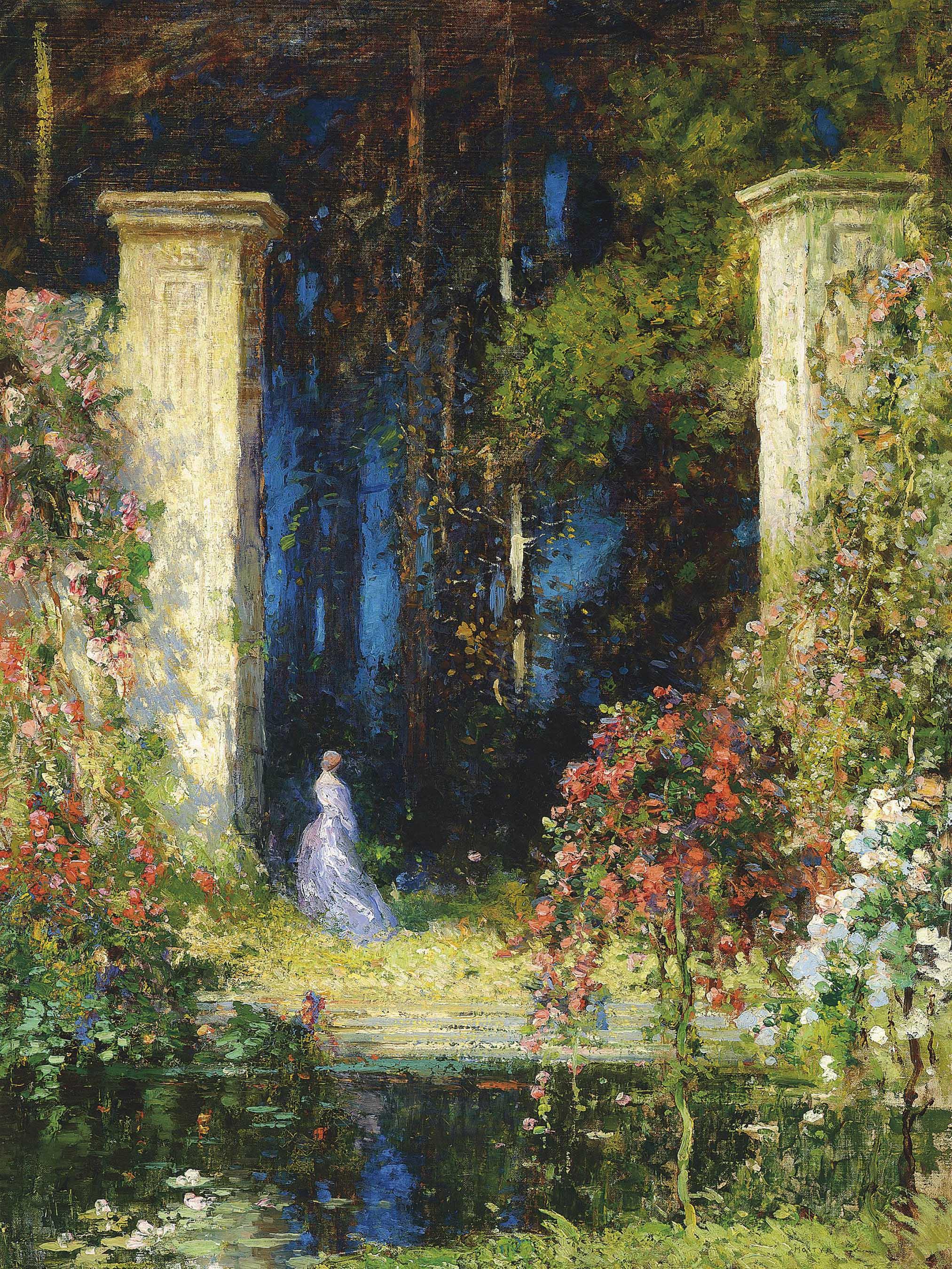 Tom Edwin Mostyn, R.O.I., R.W.A., R.C.A. - The old gateway