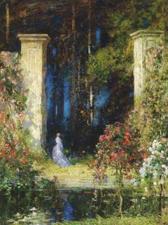 Tom Edwin Mostyn, R.O.I., R.W.A., R.C.A. - The old gateway