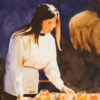 Tom Fabritius - Kellnerin.