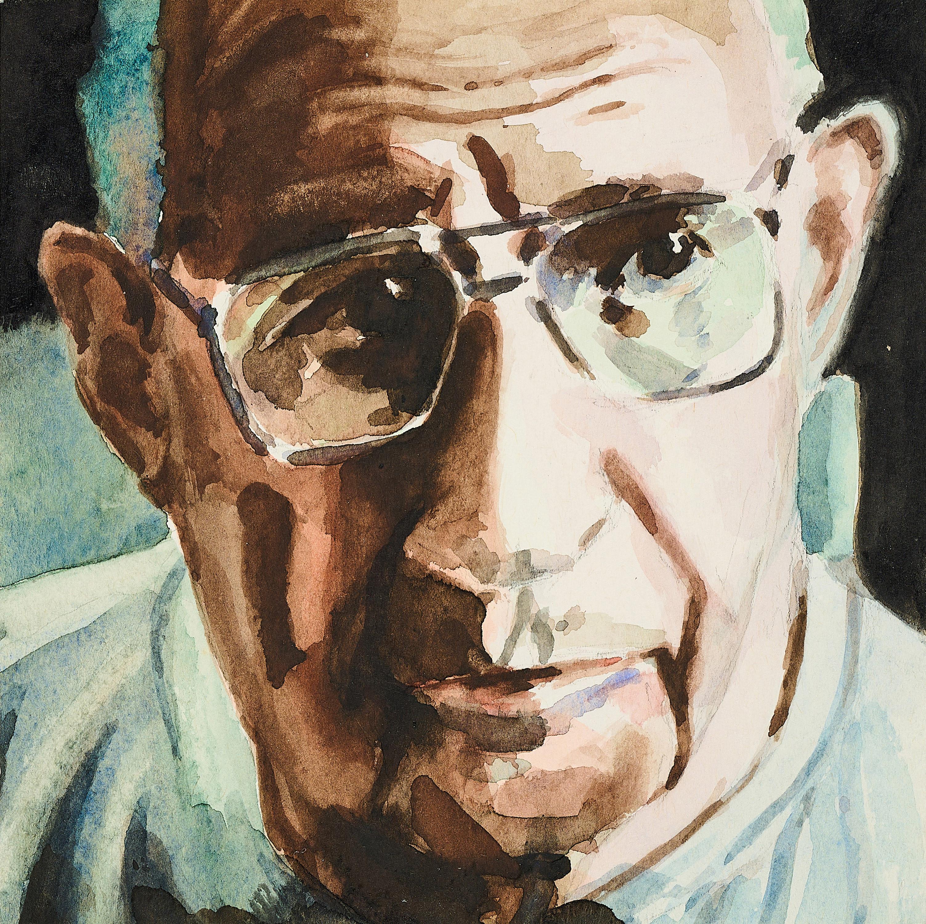 Tom Fabritius - Mann mit Brille.