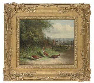 Tom Hold - Partridge on a country lane