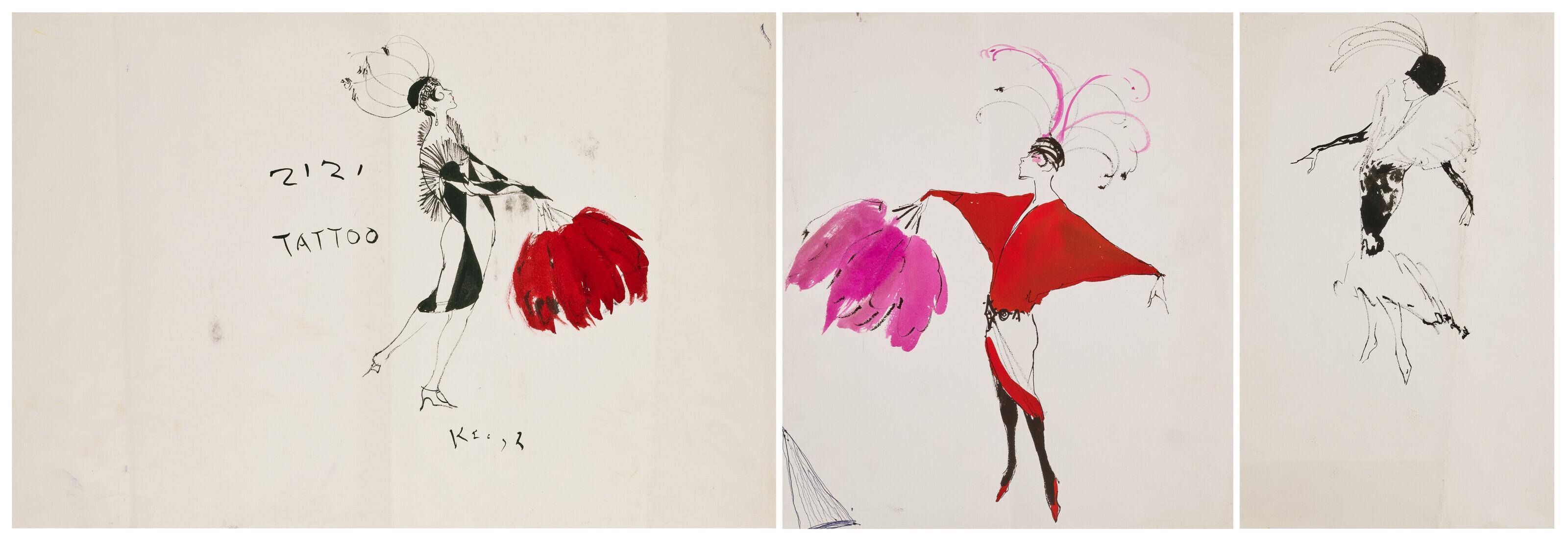 Tom Keogh - Projet de costumes pour \