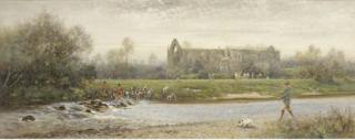 Tom Lloyd - Otter hunting, Bolton Abbey
