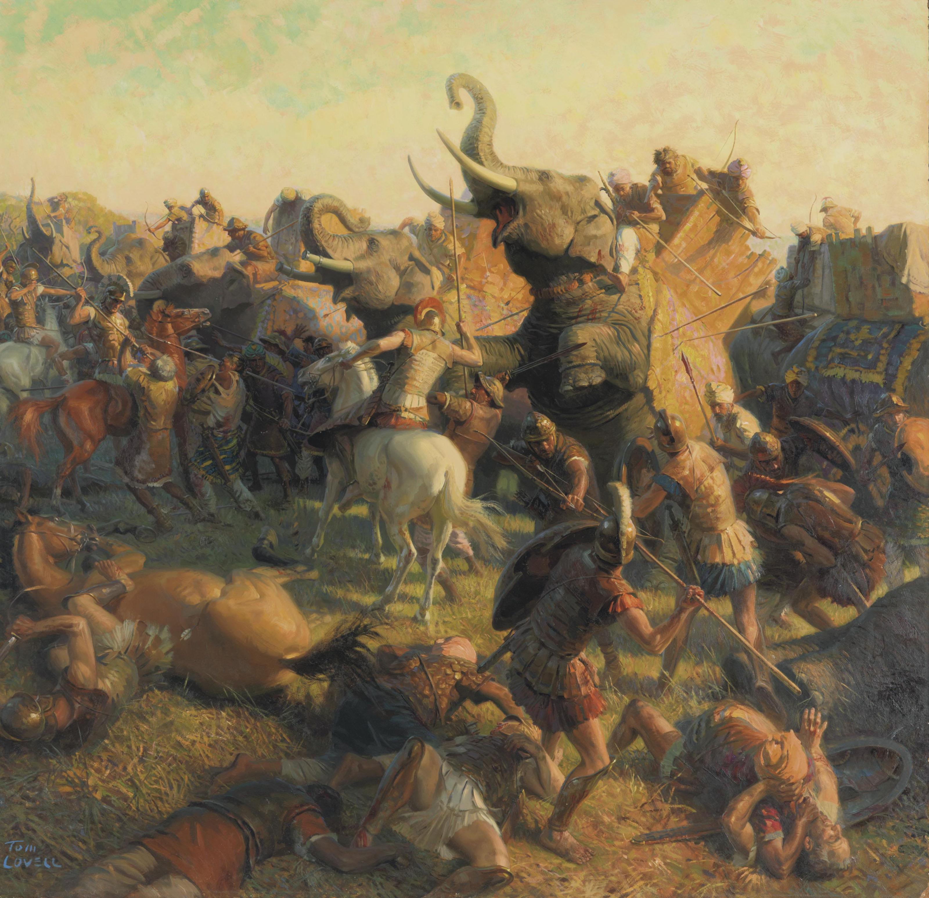 Tom Lovell - Battle of Jhelum