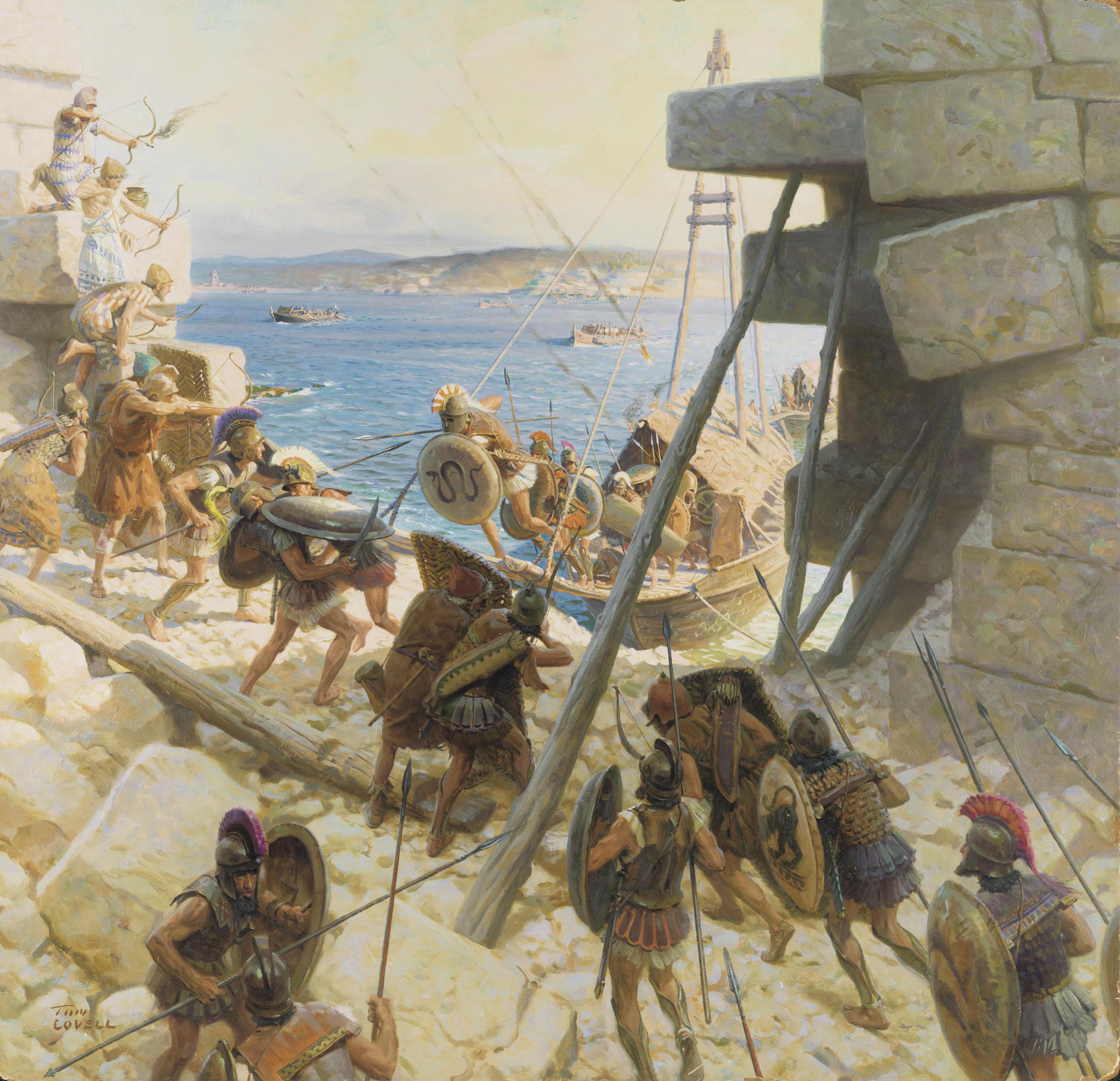 Tom Lovell - Siege of Tyre