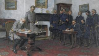 Tom Lovell - Surrender at Appomattox