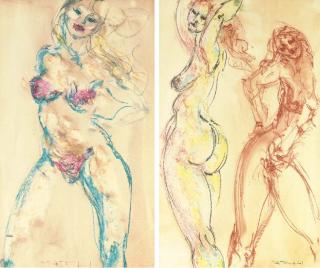 Tom Merrifield - Two dancers