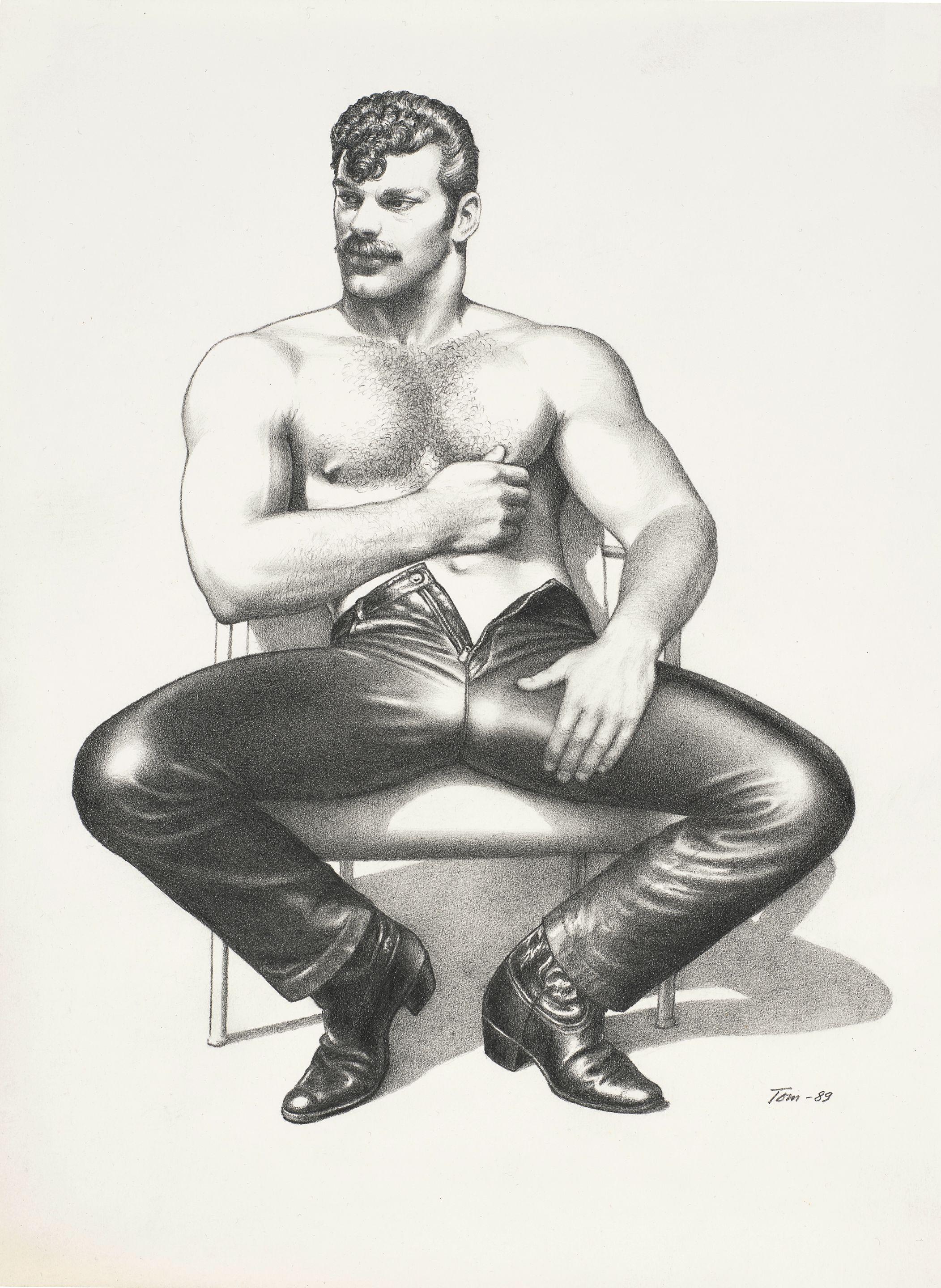 Tom of Finland - Sans titre (homme assis)