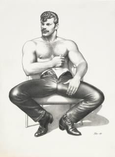 Tom of Finland - Sans titre (homme assis)
