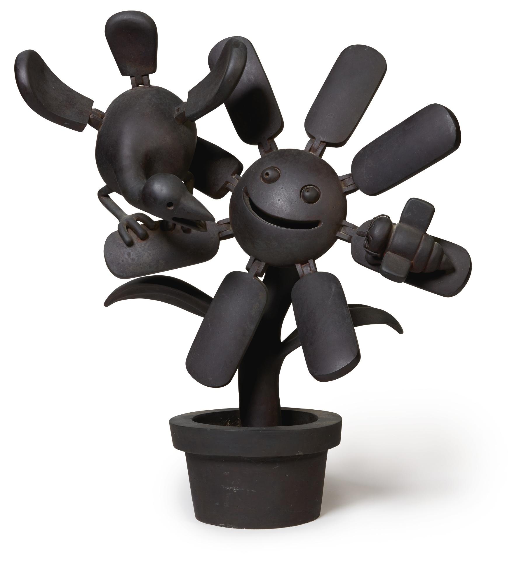 Tom Otterness - Untitled (Flower Face)