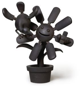 Tom Otterness - Untitled (Flower Face)
