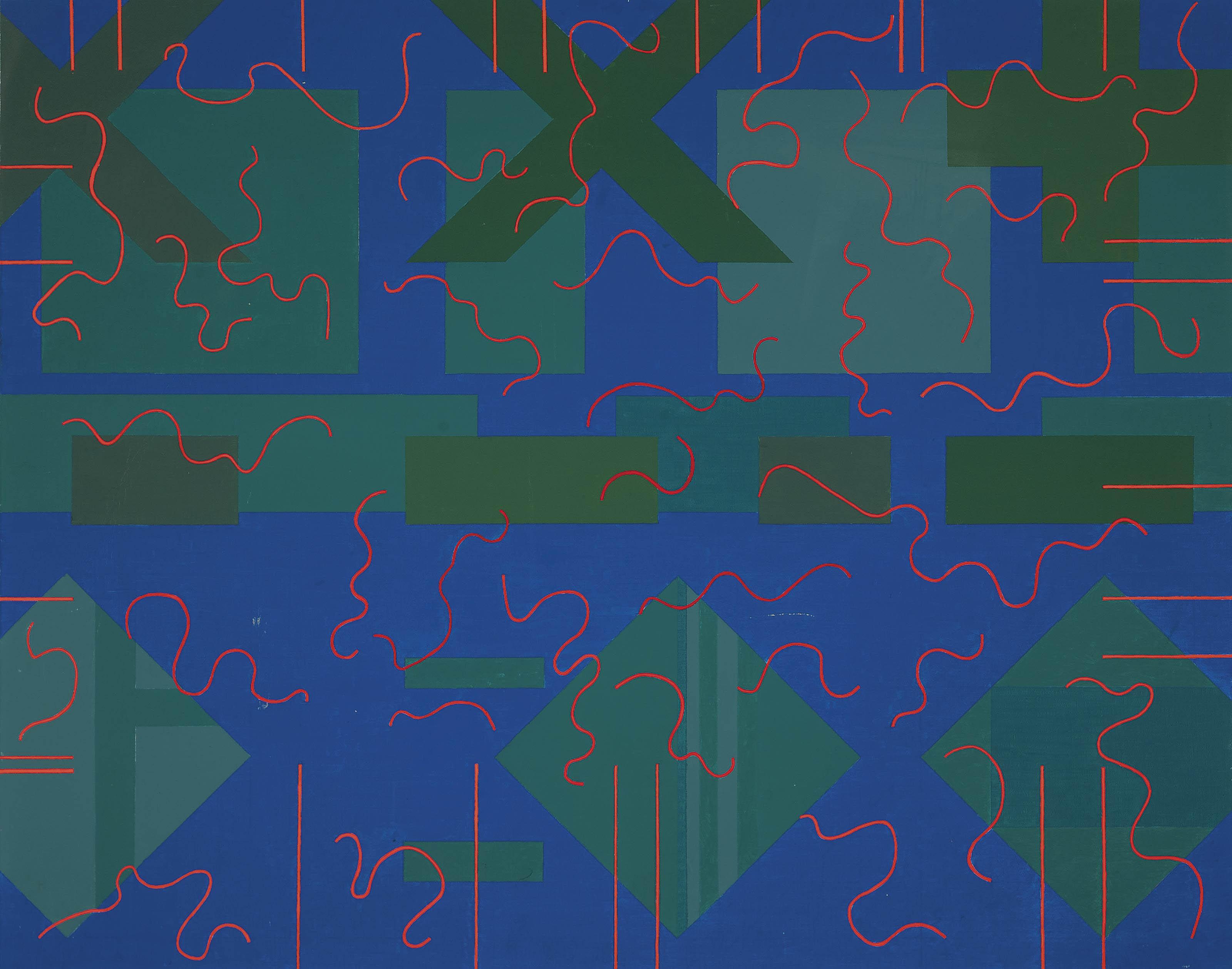 Tom Phillips, R.A. - Golden Section Cancellations