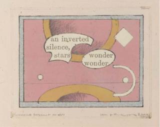 Tom Phillips - Humument Fragment No.XVII; and Humument Fragment No.VI; and Humument Fragment No.XX