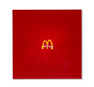 Tom Sachs - Golden Arches (McDonald\'s Painting)