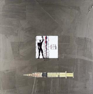 Tom Sachs - Untitled (Modular Man With Syringe)