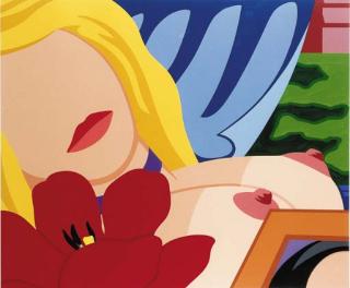 Tom Wesselman - Reclining Nude